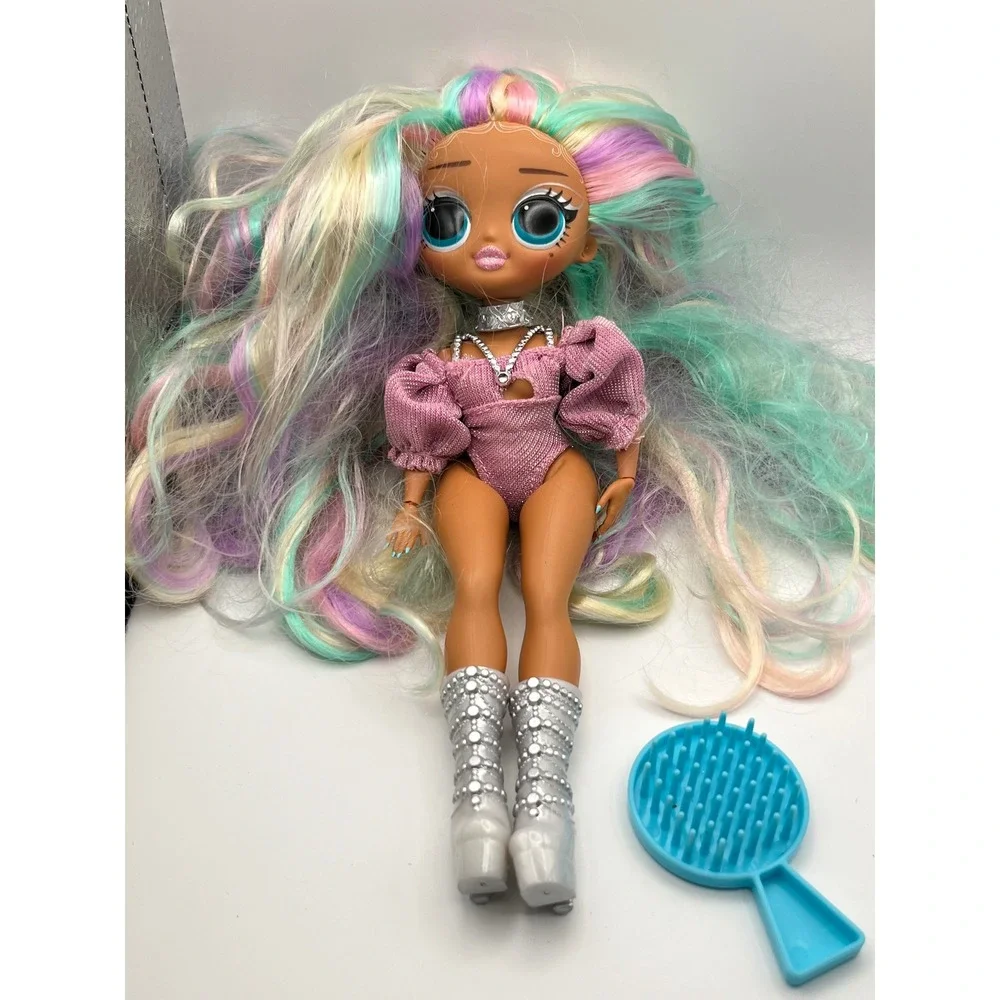 LOL Surprise OMG Remix 2020 Collector Edition Jukebox BB Doll Pink Outfit Brush